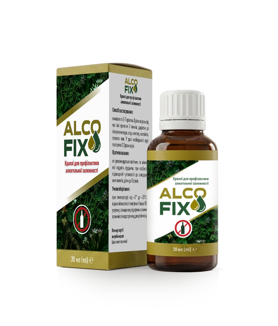 Фіто-краплі AlcoFix